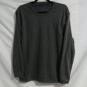 SHA LANG SHA | 180/105 | Grey Crewneck Sweatshirt With Furry Fleece Lining | EUC